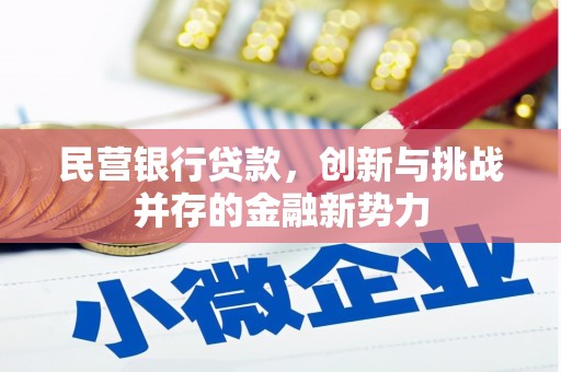 沿滩民营银行贷款，创新与挑战并存的金融新势力