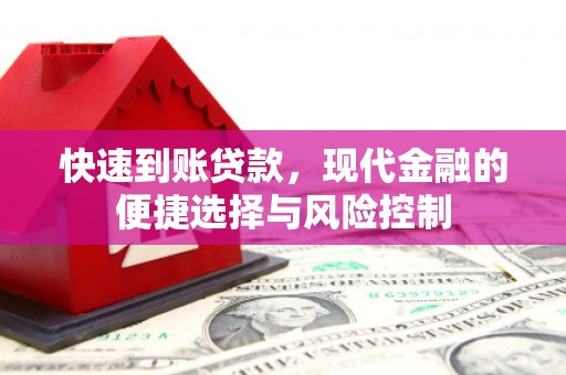 沿滩快速到账贷款，现代金融的便捷选择与风险控制