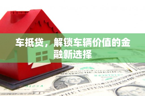 沿滩车抵贷，解锁车辆价值的金融新选择