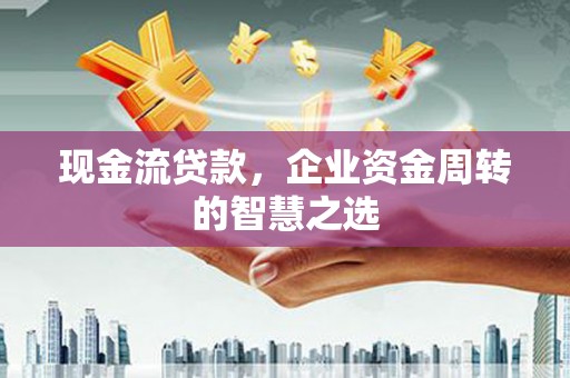 沿滩现金流贷款，企业资金周转的智慧之选