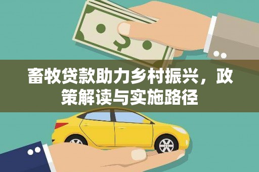 沿滩畜牧贷款助力乡村振兴，政策解读与实施路径