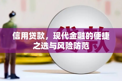 沿滩信用贷款，现代金融的便捷之选与风险防范