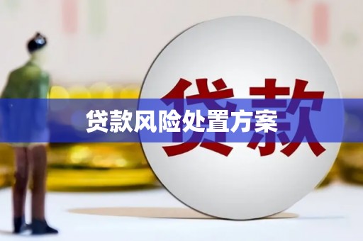 沿滩贷款风险处置方案