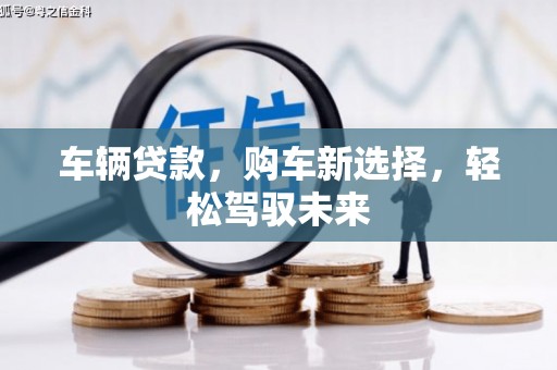 沿滩车辆贷款，购车新选择，轻松驾驭未来