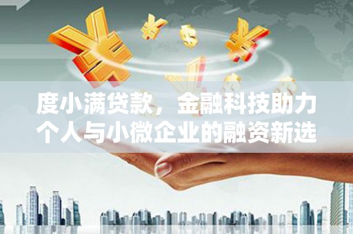 沿滩度小满贷款，金融科技助力个人与小微企业的融资新选择
