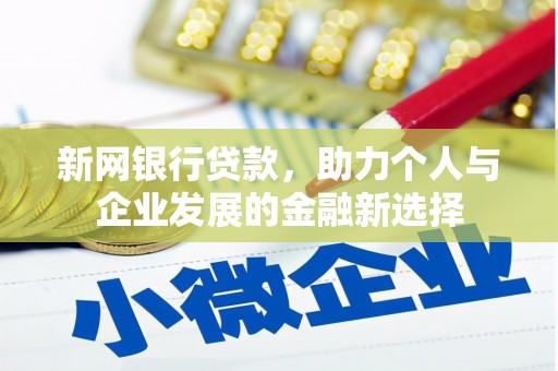 沿滩新网银行贷款，助力个人与企业发展的金融新选择