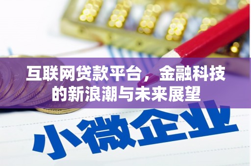 沿滩互联网贷款平台，金融科技的新浪潮与未来展望