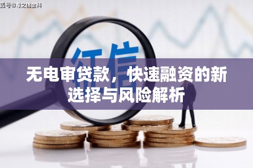 沿滩无电审贷款，快速融资的新选择与风险解析