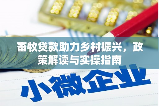 沿滩畜牧贷款助力乡村振兴，政策解读与实操指南