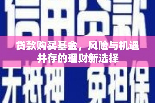 沿滩贷款购买基金，风险与机遇并存的理财新选择