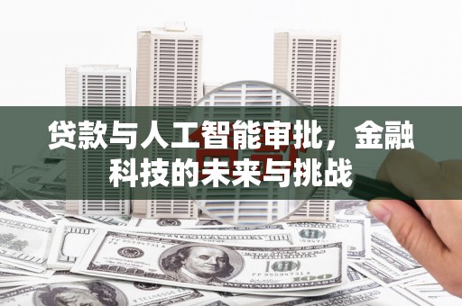 沿滩贷款与人工智能审批，金融科技的未来与挑战