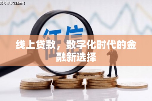 沿滩线上贷款，数字化时代的金融新选择
