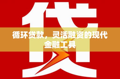 沿滩循环贷款，灵活融资的现代金融工具