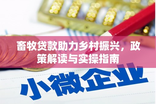 沿滩畜牧贷款助力乡村振兴，政策解读与实操指南