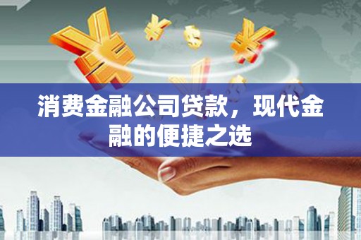 沿滩消费金融公司贷款，现代金融的便捷之选
