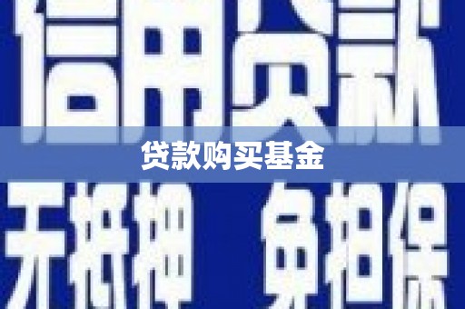 沿滩贷款购买基金